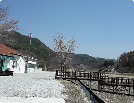 송하연가 펜션 전경